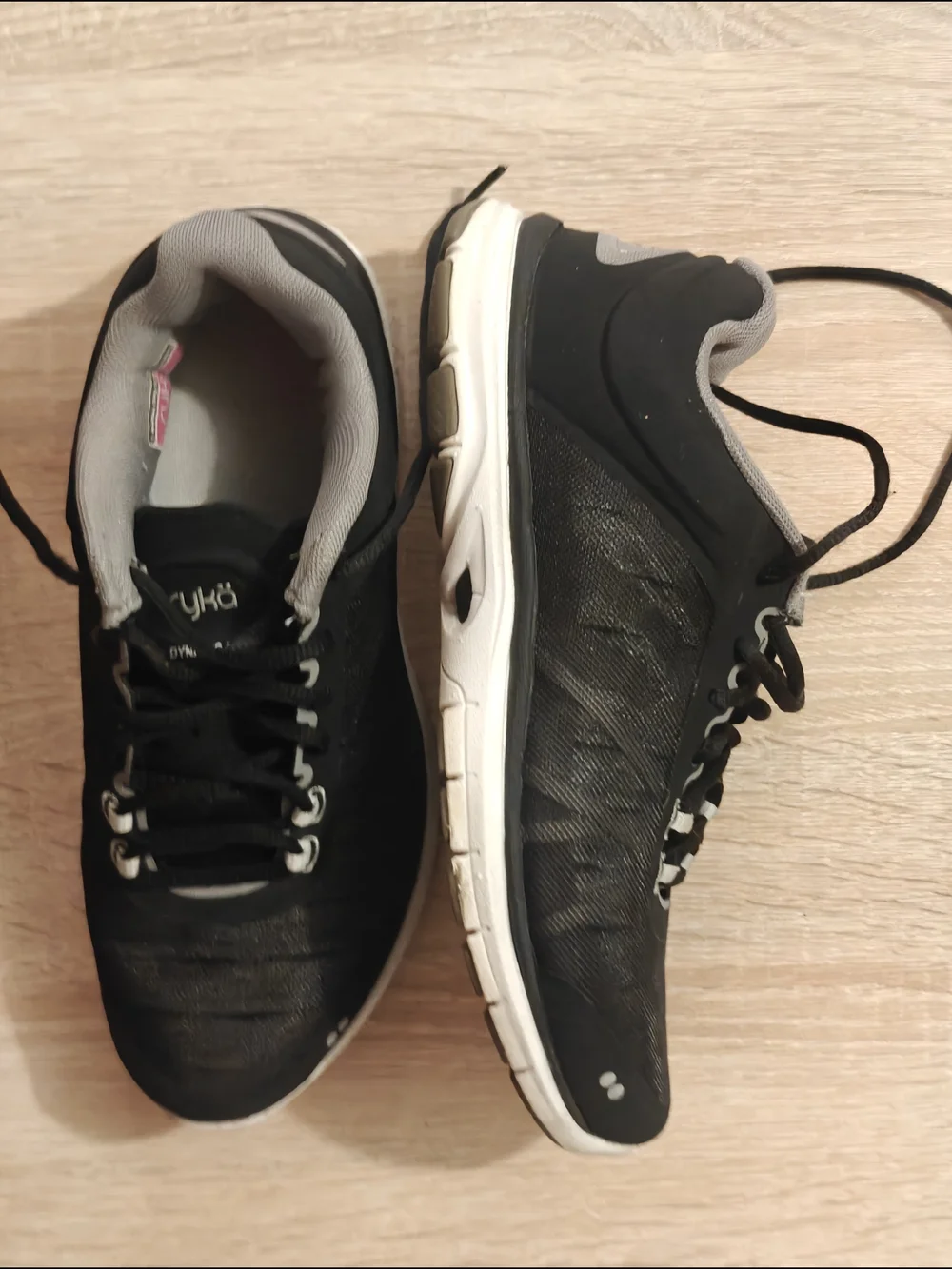 Ryka Dynamic 2.5 Ortholite Black Women’s Athletic Sneakers Size 8M